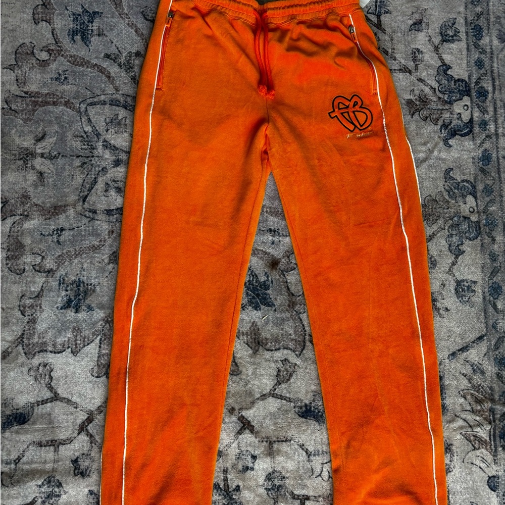 Orange Jogger Pants